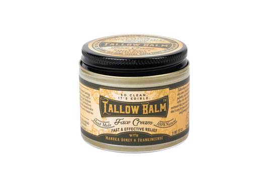Tallow Face Cream with Manuka Honey