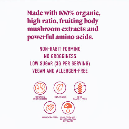 Hibernate Mushroom Gummies (5) / Vegan Supplement / Sleep