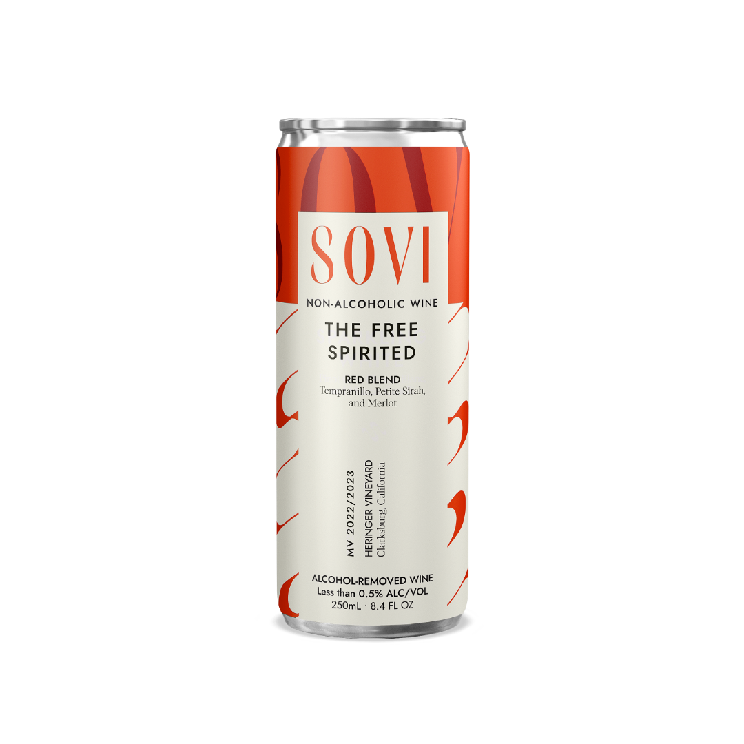 The Free Spirited Red Blend - NA Wine - Individual Cans