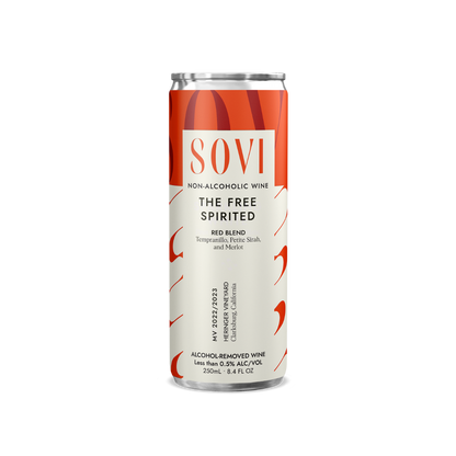 The Free Spirited Red Blend - NA Wine - Individual Cans
