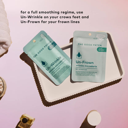 Un-Frown Wrinkle Microdart Patches