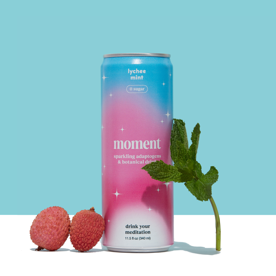 Sparkling Lychee Mint Botanical Water
