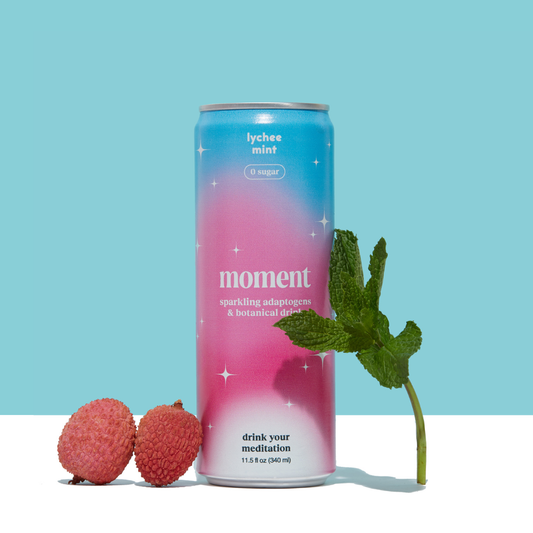 Sparkling Lychee Mint Botanical Water
