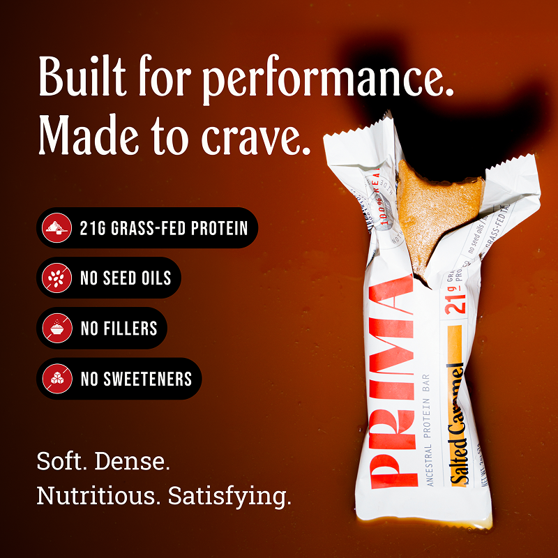 PRIMA - Ancestral Protein Bar - Salted Caramel