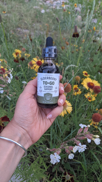 Seattle Elderberry - Seasonal Support To-Go™ Organic Elderberry Tincture