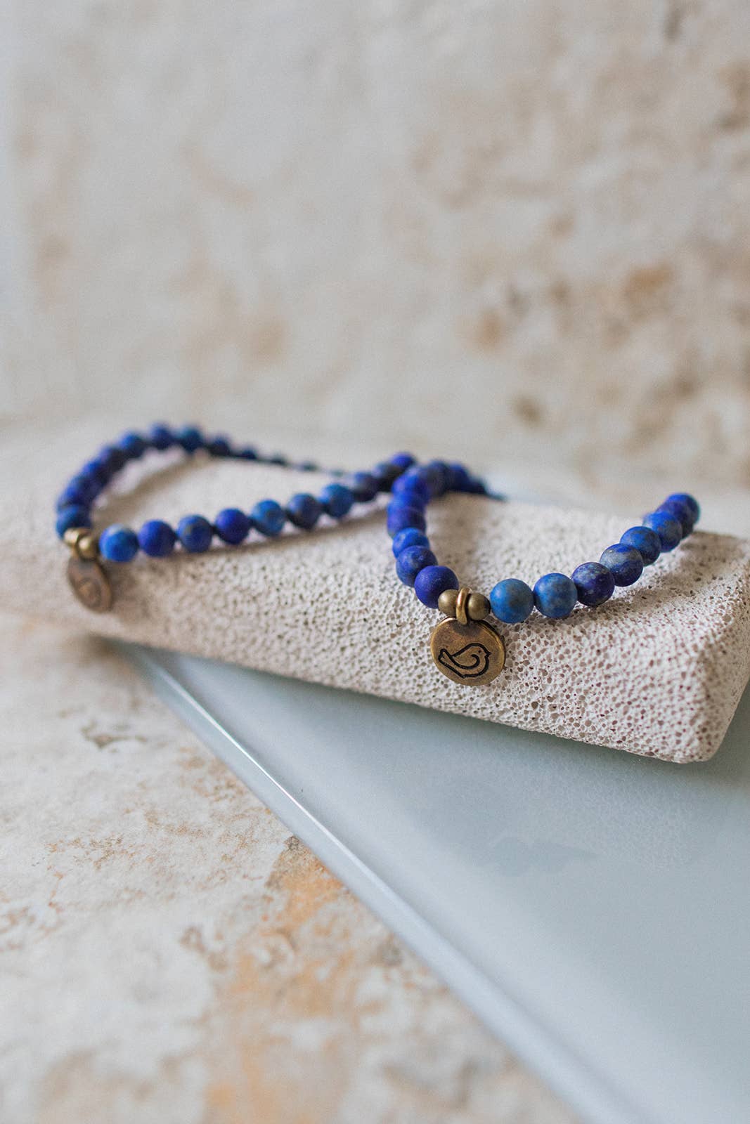 Spiritual Whiskey - Two Birds + One Stone Snap n' Share Bracelet Lapis