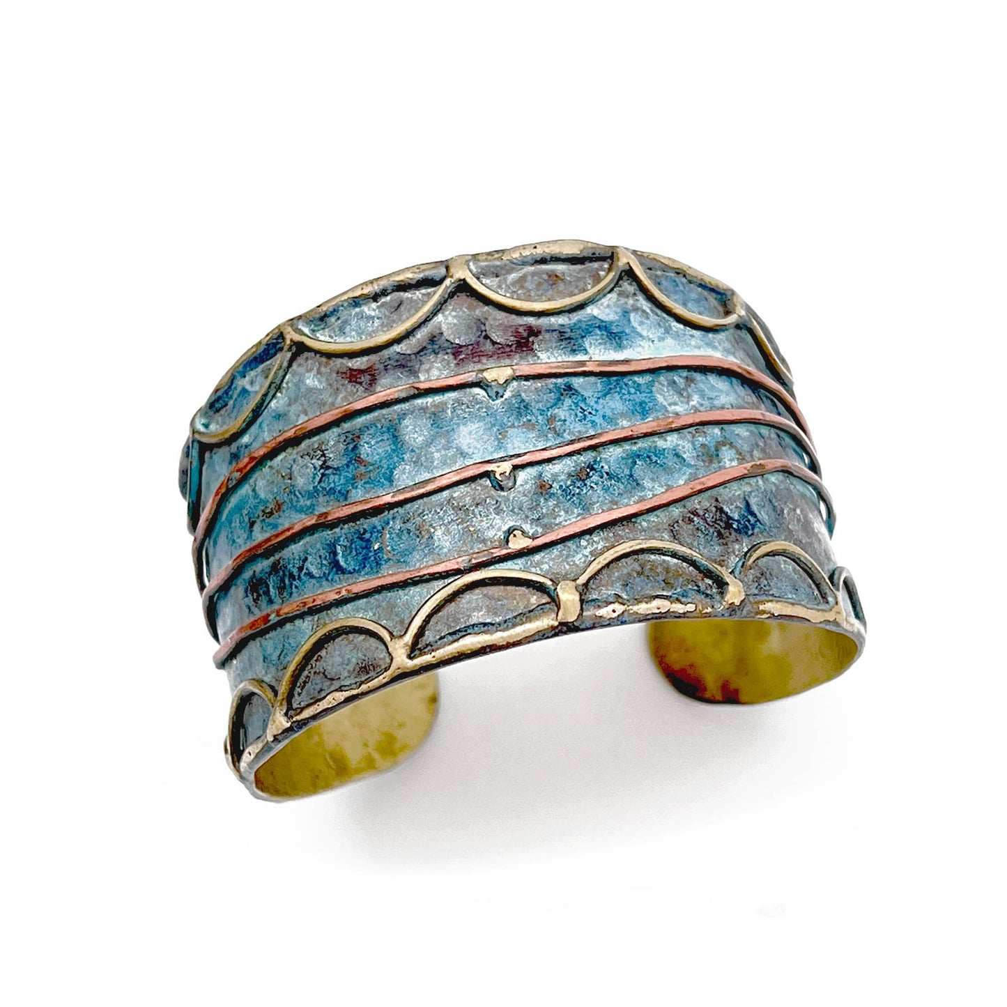 Brass Patina Bracelets - Single