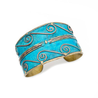 Brass Patina Bracelets - Single