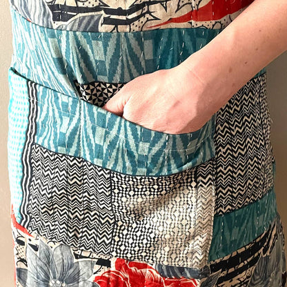 Mira Fair Trade - Upcycled Kantha Apron (Assorted Patterns)