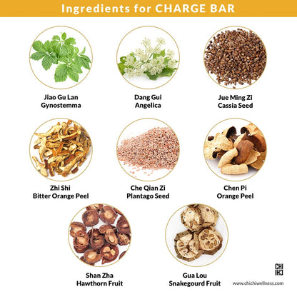 CHARGE Bars Vegan Herbal Chocolate Bars
