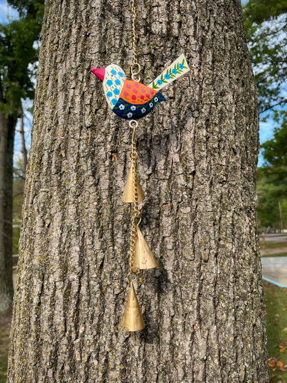 Mira Fair Trade - Blossom Birds Wind Chimes (Set of 3)