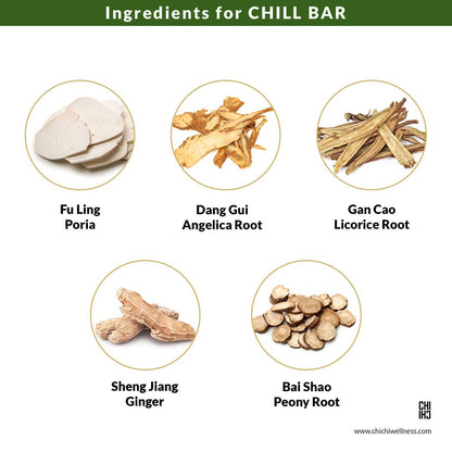 CHILL Bars Vegan Herbal Chocolate Bars