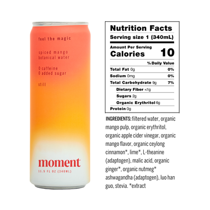 Spiced Mango botanical water
