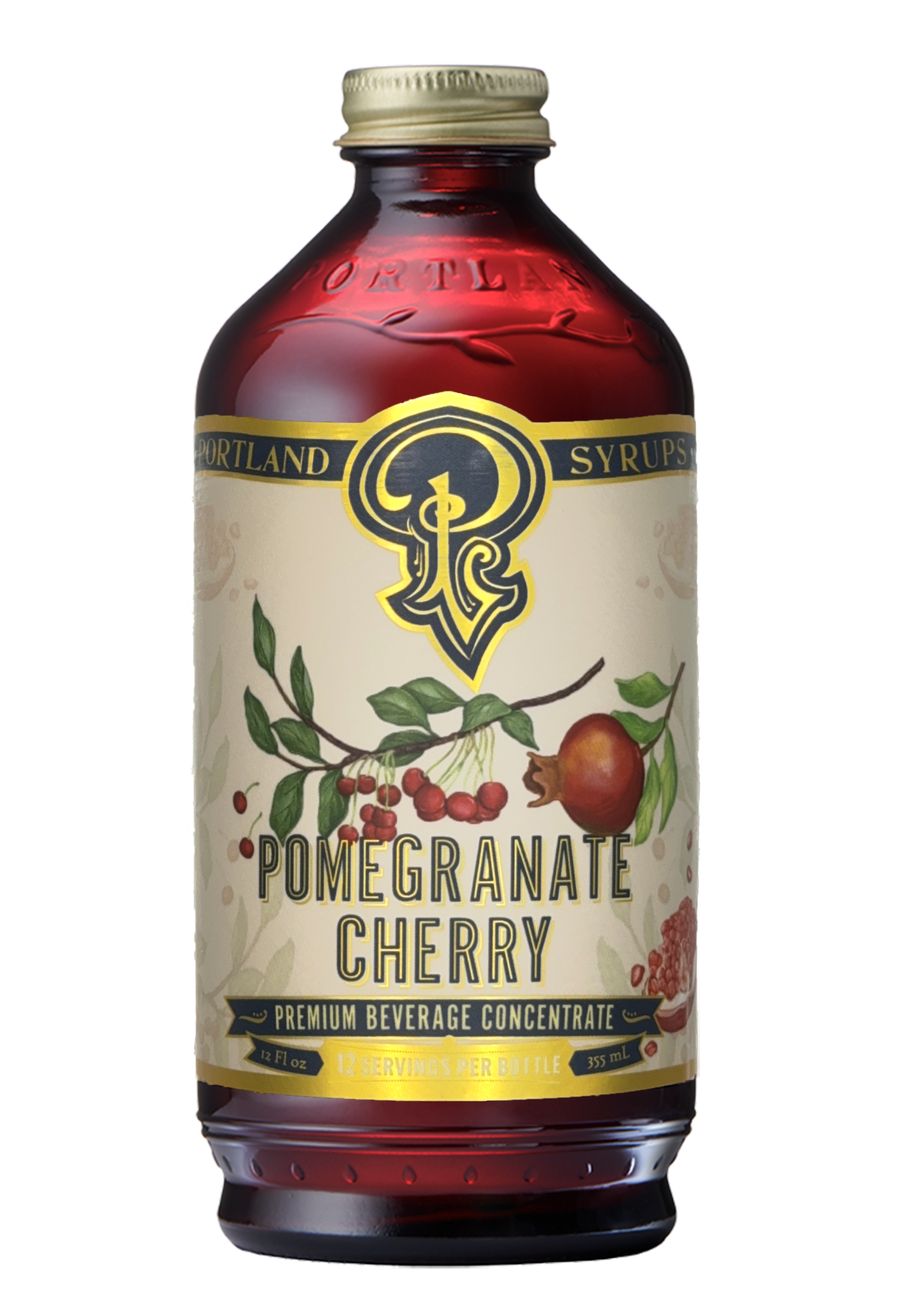 Pomegranate Cherry Syrup 12oz