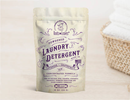 Powdered Laundry Detergent 18 oz (40 loads)