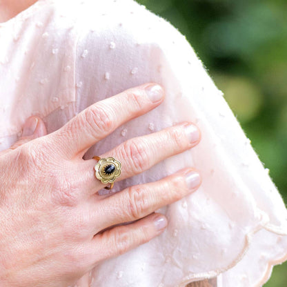 Tanvi Ring Collection - Gold-Toned Brass