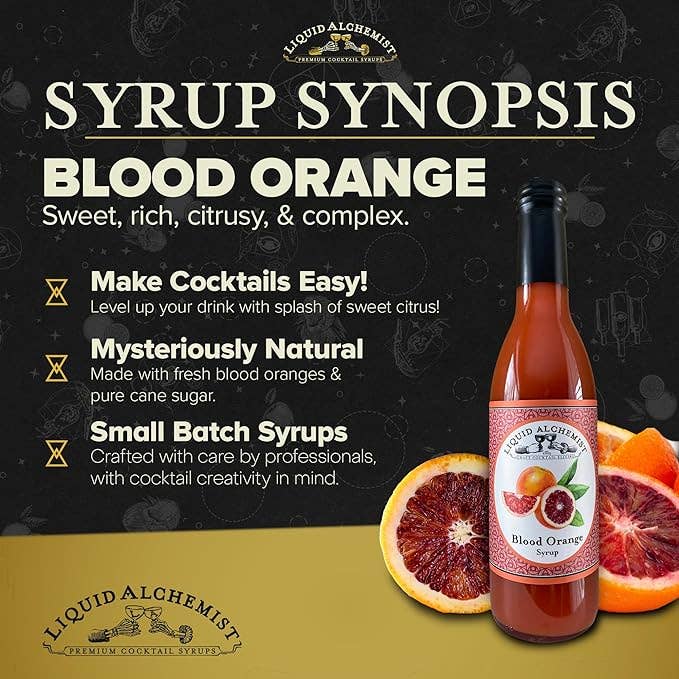 Blood Orange Cocktail Syrup