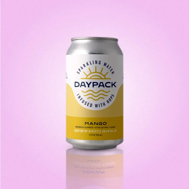 Athletic Brewing - DayPack Sparkling Water - Mango 6 pack