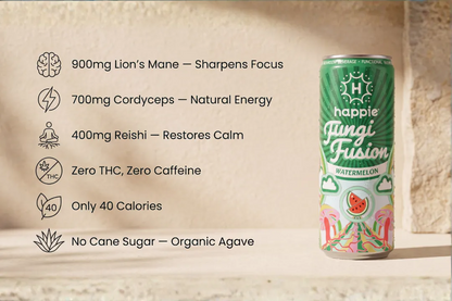 Fungi Fusion Watermelon Adaptogen Beverage