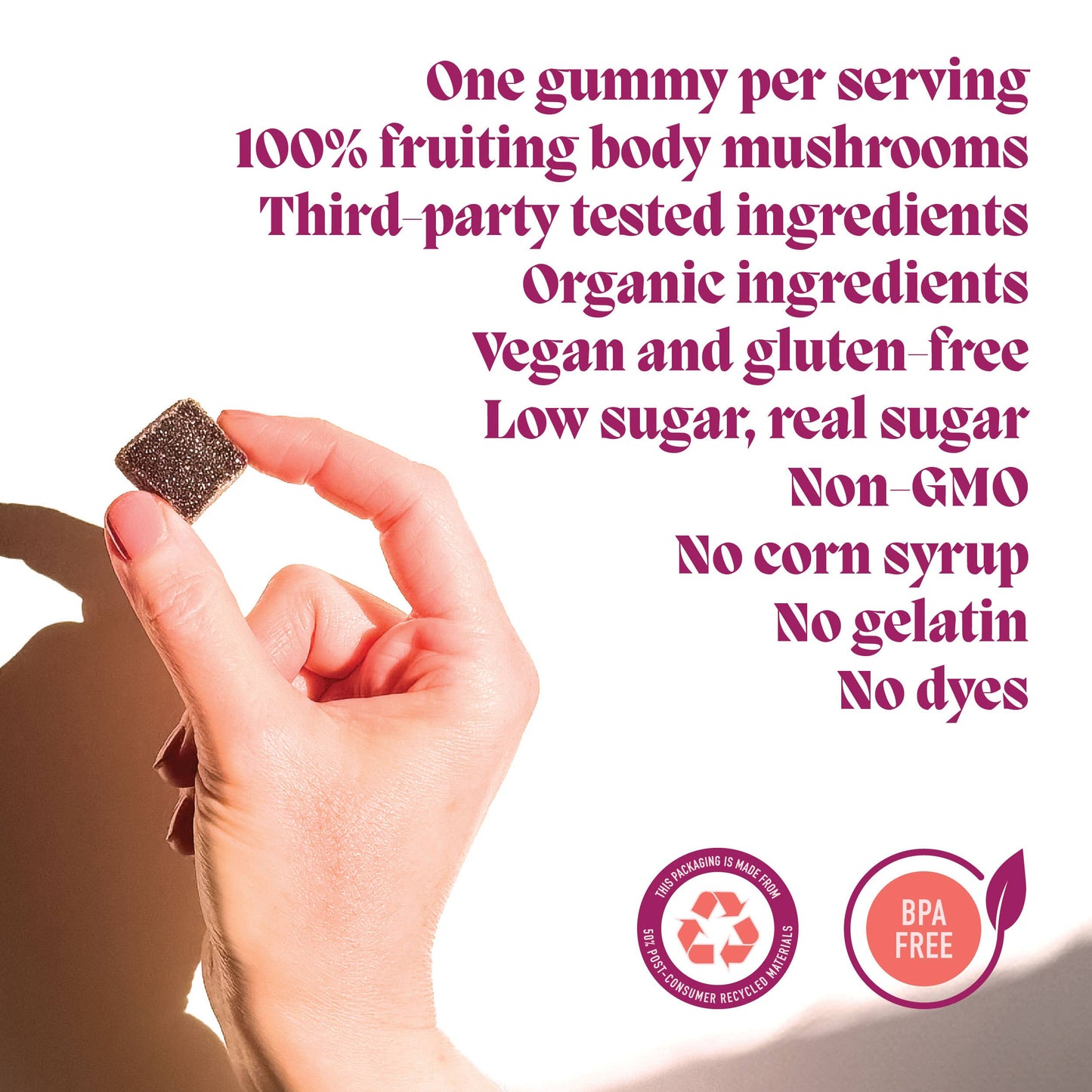 Hibernate Mushroom Gummies (30) / Vegan Supplement / Sleep