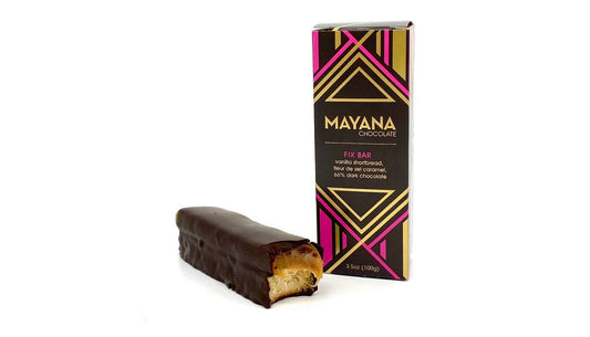 Mayana's Fix Bar - Vanilla, Caramel, Dark Chocolate Bar