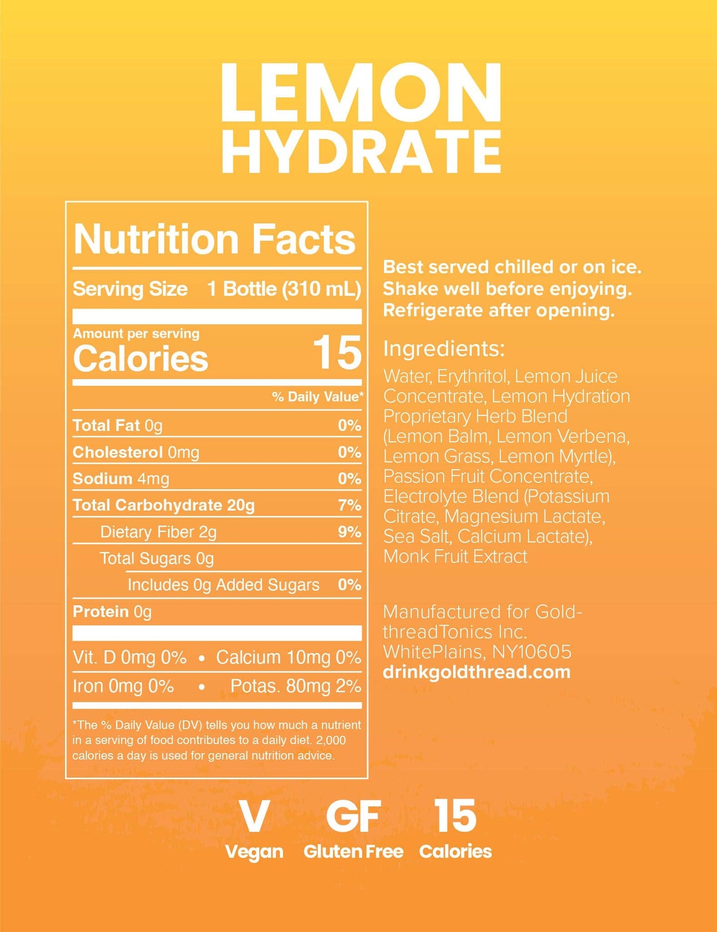 Lemon Hydrate