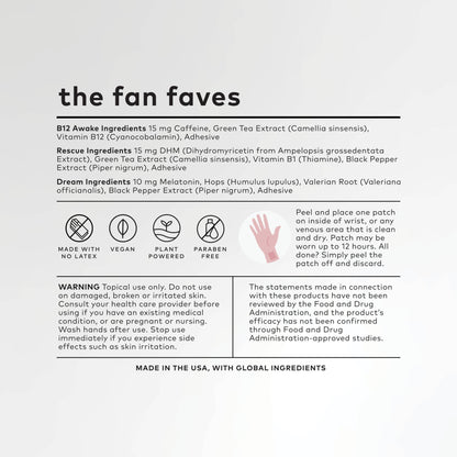 The Fan Faves Wearable Wellness Gift Set