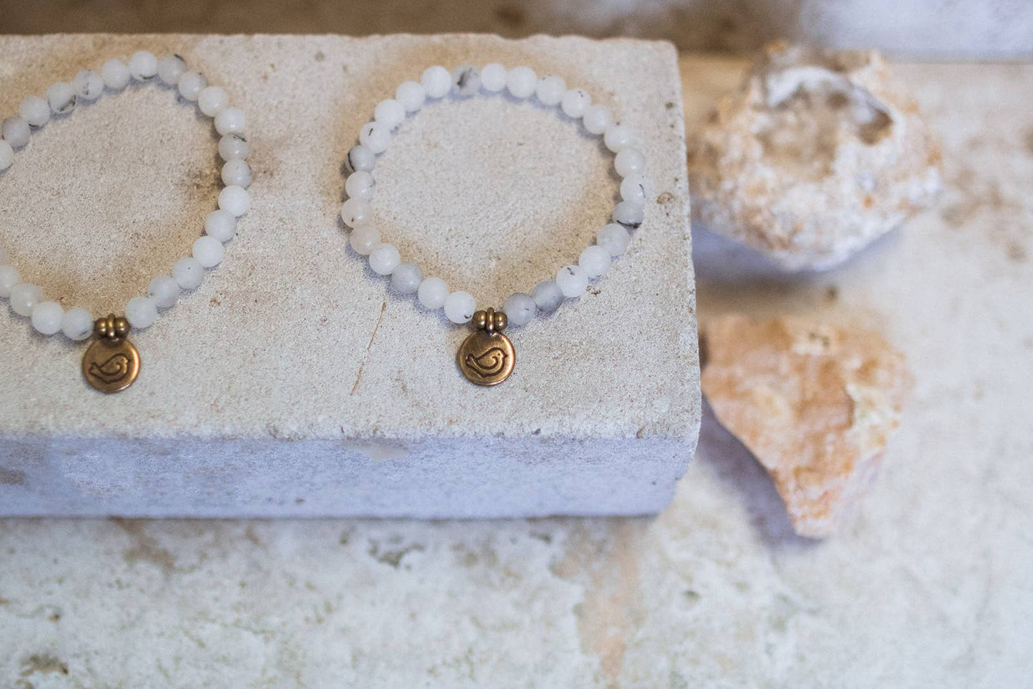 Spiritual Whiskey - Two Birds + One Stone Snap n' Share BFF Bracelet Quartz