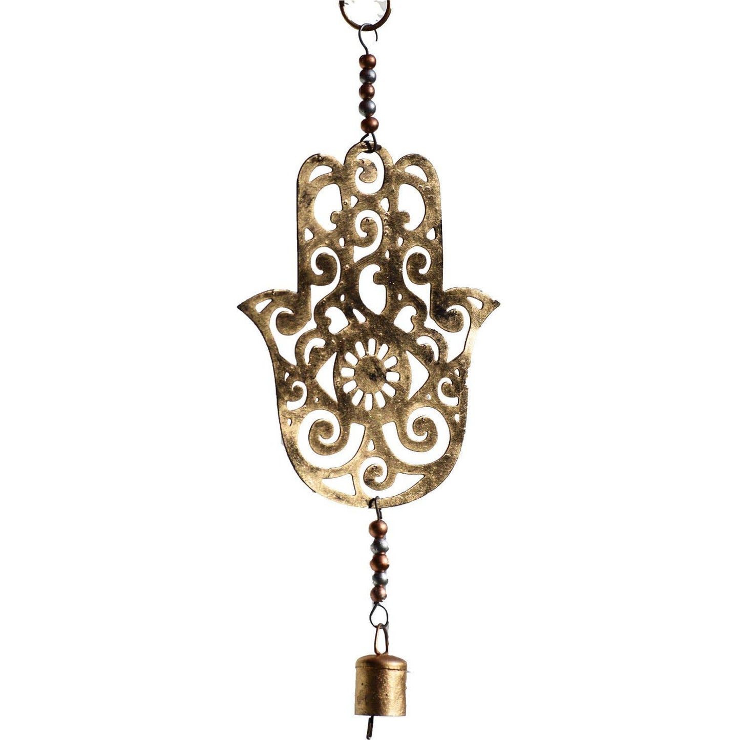 Mira Fair Trade - Hamsa Wind Chime
