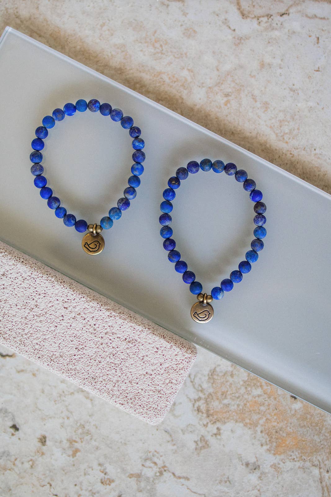 Spiritual Whiskey - Two Birds + One Stone Snap n' Share Bracelet Lapis
