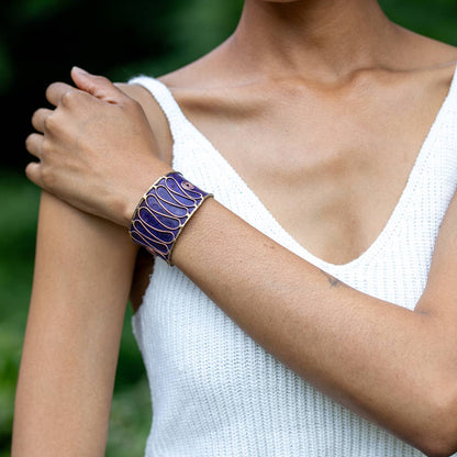 Brass Patina Bracelets - Single