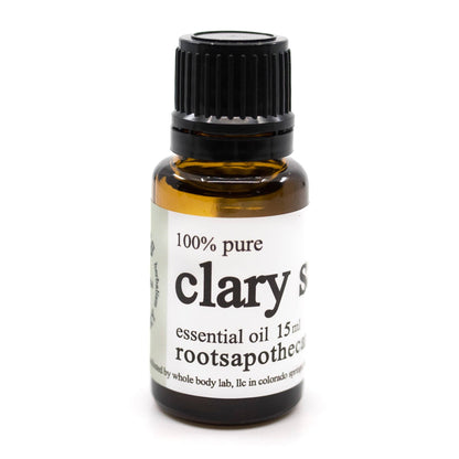 Clary sage essential oil.