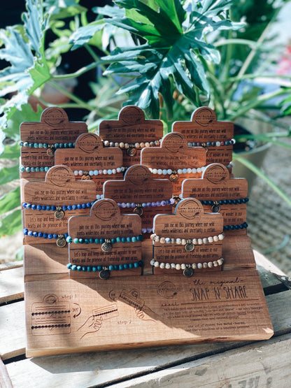 Spiritual Whiskey - Two Birds + One Stone Snap N' Share BFF Bracelet Display
