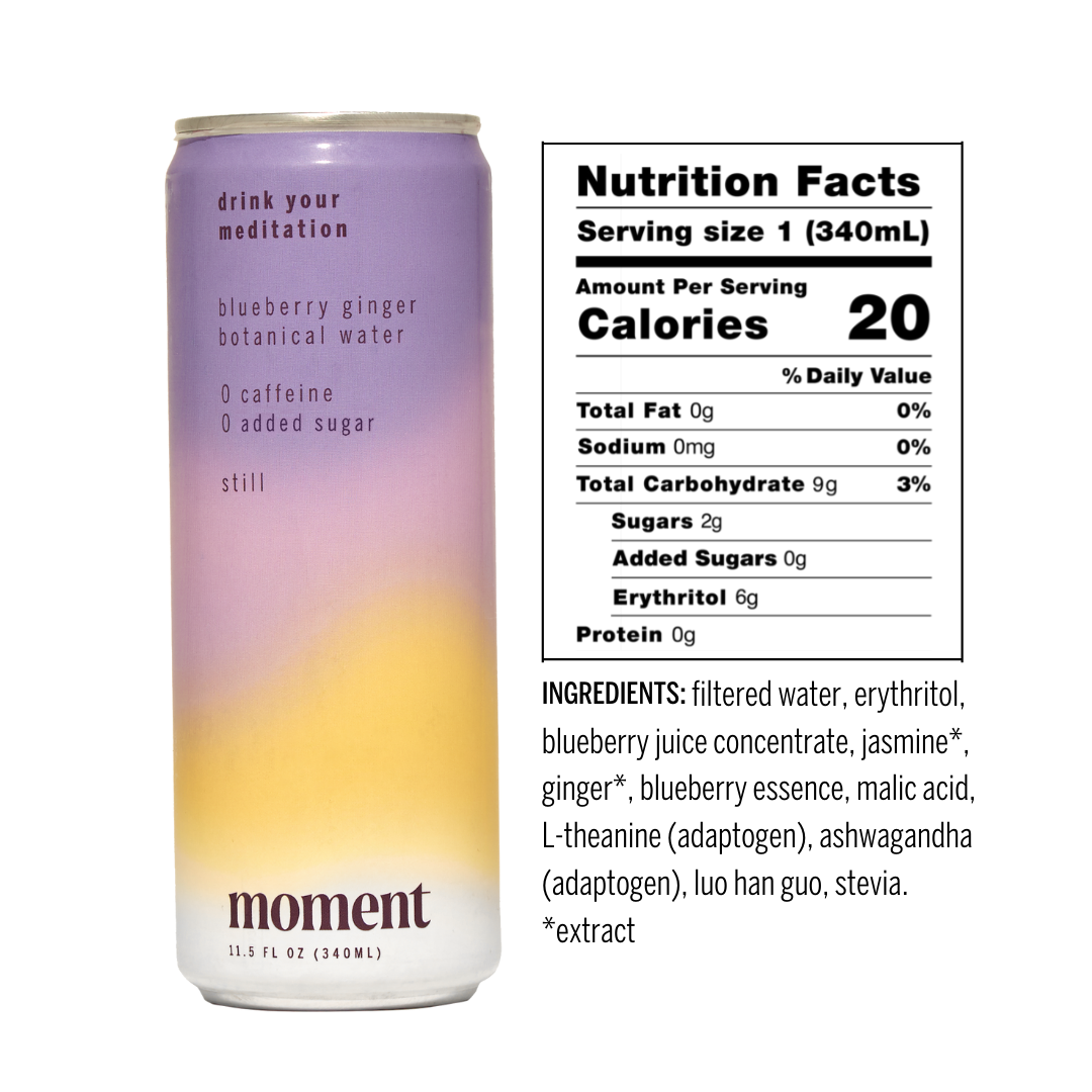 Blueberry Ginger Botanical Water