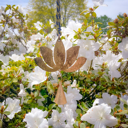 Mira Fair Trade - Mini Lotus Wind Chime