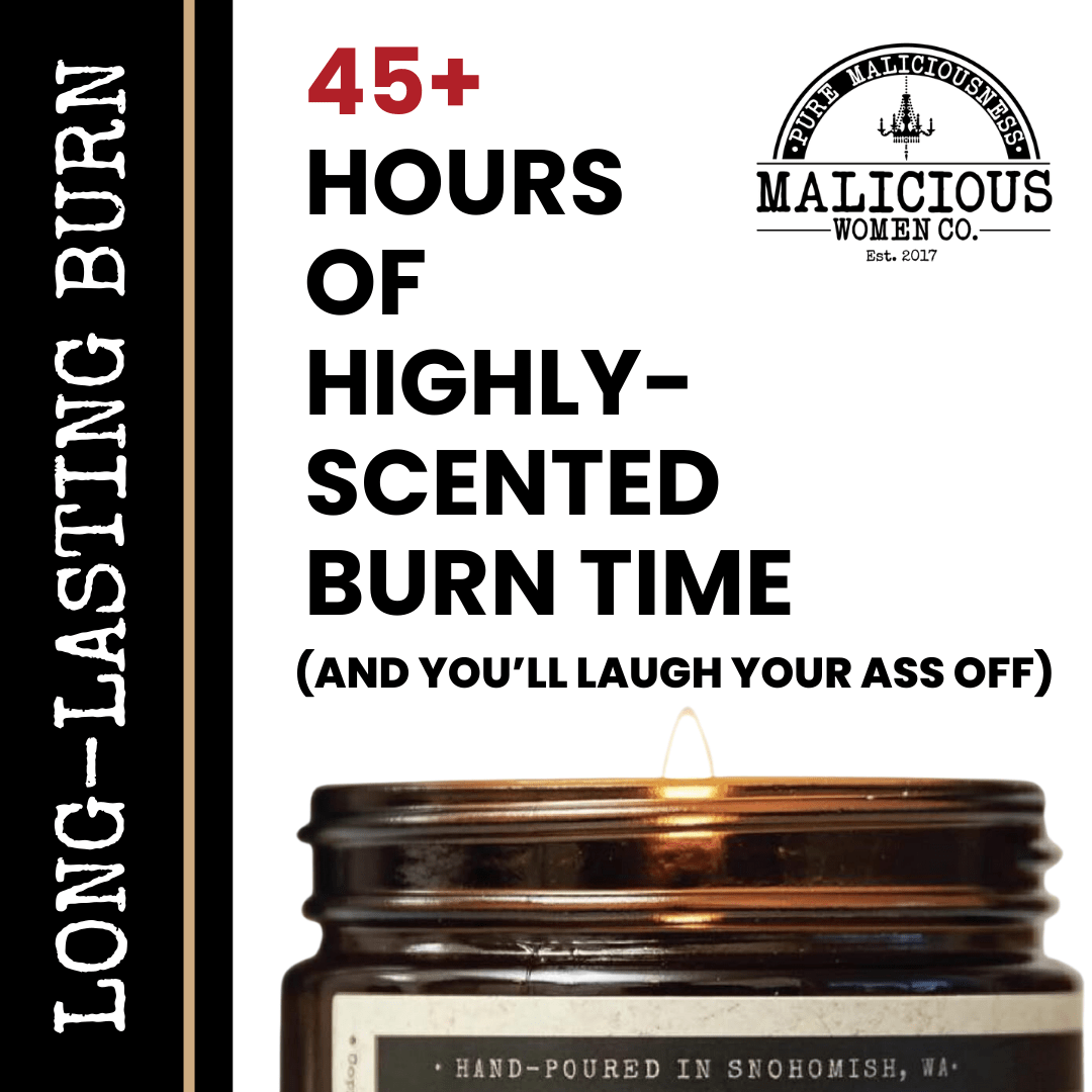 Manifest That Shit 9oz Witch Candle Malicious Women Co