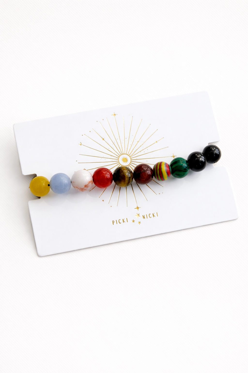 Picki Nicki - Planet Solar System Natural Stone Bracelet