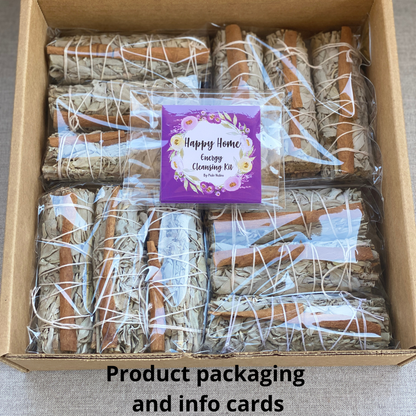 White Sage Smudge Sticks with Cinnamon