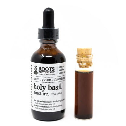 Holy basil tincture.