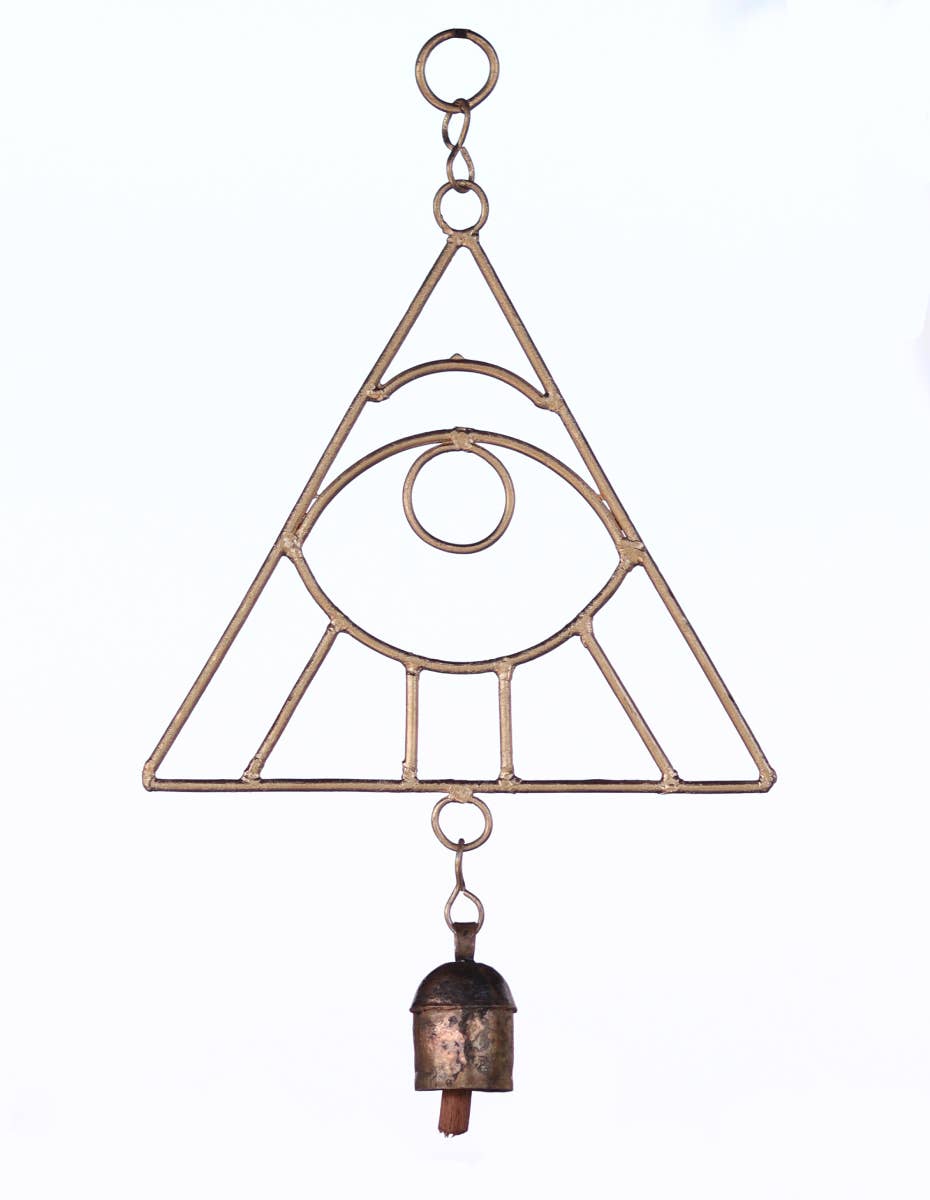 Mira Fair Trade - All Seeing Eye Wind Chime