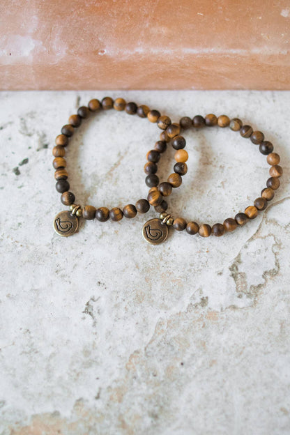 Spiritual Whiskey - Two Birds + One Stone Snap n' Share BFF Bracelet Tiger's Eye
