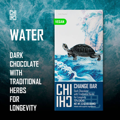 CHANGE Bars Vegan Herbal Chocolate Bars