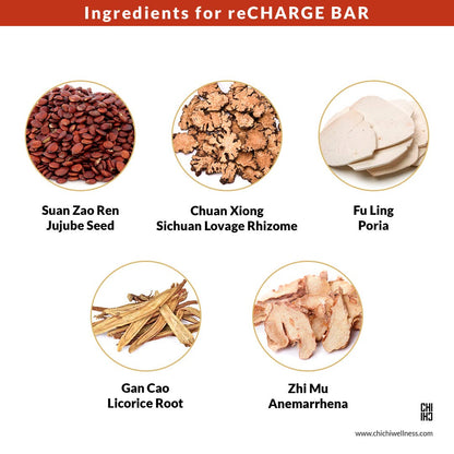 ReCHARGE Bars Herbal Chocolate Bars