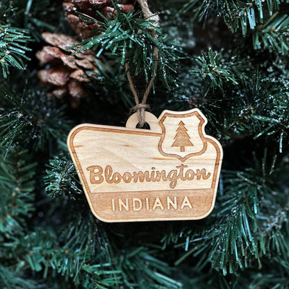 Customized Town Sign Ornament. Personalized For Your Town!
