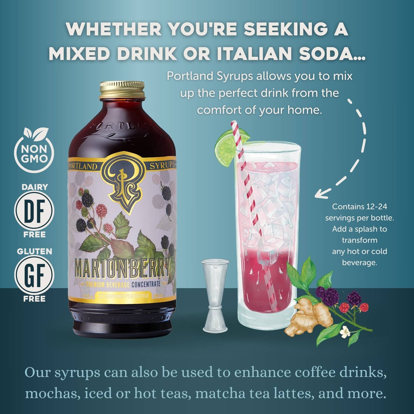 Marionberry Syrup 12oz