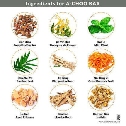 A-CHOO Bars Vegan Herbal Chocolate Bar