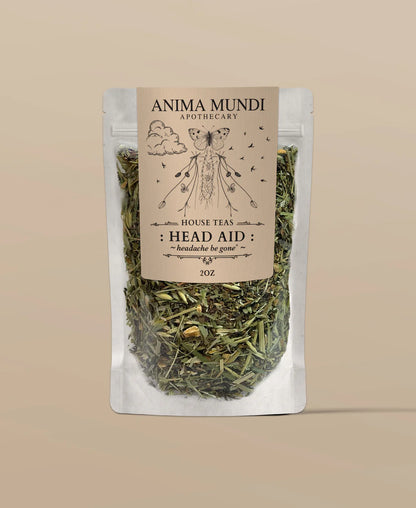 HEAD AID | Headache Be Gone, Organic House Tea