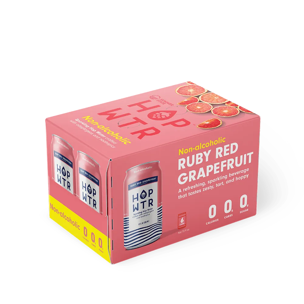 Ruby Red Grapefruit Hop Water
