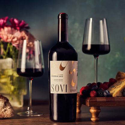 Sovi Reserve Red (New 2023/18 Batch) - Non-Alcoholic Wine