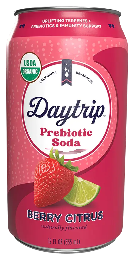 Daytrip Prebiotic Soda - Berry Citrus